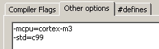obrázek IDE-set-project-build-compiler-otherops-screen